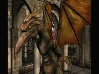 3 डी एनीमेशन: परी और ड्रैगन