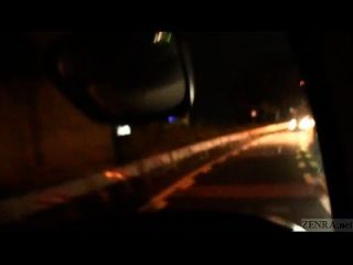 जापानी भूत शिकारी कार में गुप्त Blowjob उपशीर्षक