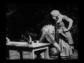 विंटेज कामुक फिल्म 8 - Mousquetaire Au रेस्तरां 1910