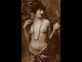 पुराने नग्न Pinup तस्वीरें सी। 1900