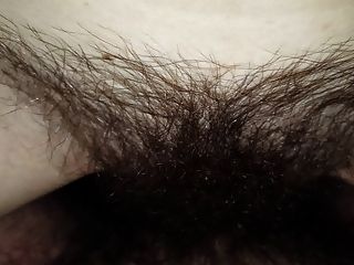 मेरी पत्नी के बालों वाली योनी में एक भार पंप